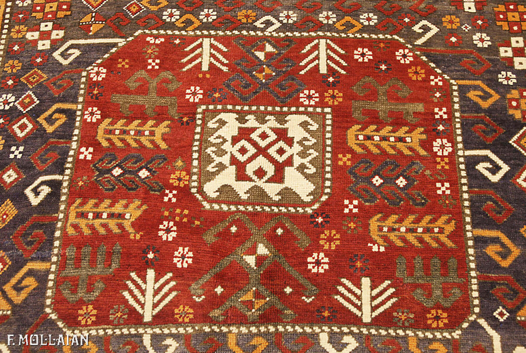 Antique Caucasian Kazak Rug n°:16560850